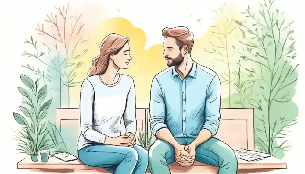 Unterstützung bei Burnout: Partner in Ruhe lassen